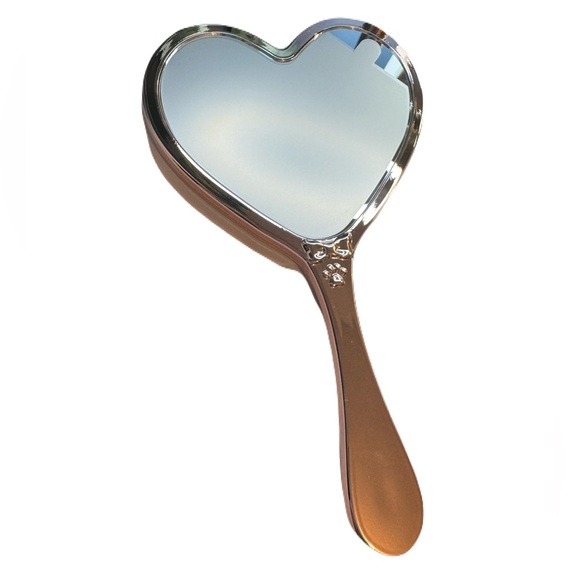 Flower Knows Never’s Shop Collection Heart Shaped Hand-Held Mirror - Picture 4 of 7
